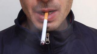 Smoking Marlboro Red 100s crafted IYF 210325 SLOW
