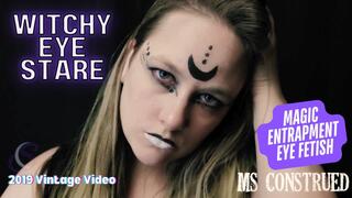Submit to My Witchy Eyes featuring Serena Lust ~ Eye Fetish Witch Silent movie Magic Control Mental Domination Psychological Domination Eye fixation Staring Psychic Seduction Eye Stare Bra Tease Silent Domination Gothic