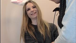 we dress up in silly costumes having a tickle fight in the mall in a photo booth who do you think won?