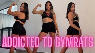 ADDICTED TO GYMRATS AND FABRIC Muscle Worship Biceps Abs Femdom Bratty Goddess