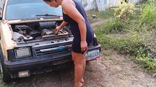 Starting and pumping pedals with high heels by Roxan (3)