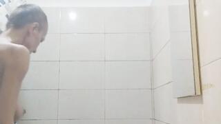 shower after fly 33k