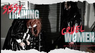 Her chained and caged sissy slave 2 **wmv version**