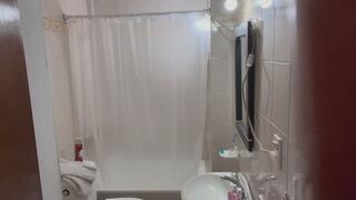 Spying in my bathroom voyeur