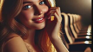 Flirty Whispers in the Dark | ASMR Girlfriend Teases You in the Cinema