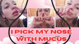 Exploring My Nose – Intense Nose Picking Fetish