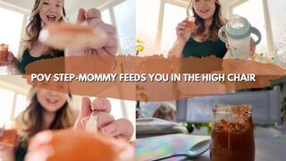 Mommy Feeds You Carrots In The High Chair Gender Neutral