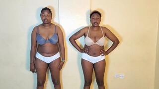 4K Real BBW Catfight Violet vs Cate