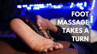 When being "Just Friends" Turns into Footjobs