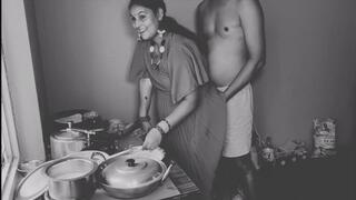 Desi Indian Couple Kitchen Sex