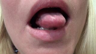 lapsitting and tongue fluttering L