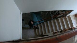 Slutty mature have an orgasm after sucking cock- down-jacket fetish ep 256