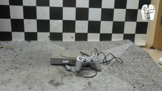 Sony Play Station under Adidas Sneakers