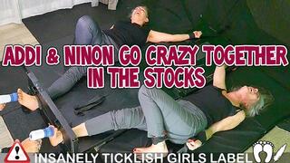 ADDI & NINON GO CRAZY TOGETHER IN THE STOCKS - FULL HD MP4