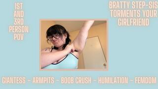 Bratty Step-Sis Torments Your Girlfriend