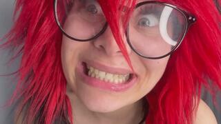 stepsister ahegao face mauth and tongue fetish creampie