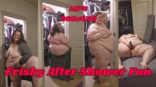 SSBBW Rachel's Solo Masturbation with Her Wand MP4 360x640