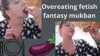 Overeating fetish fantasy mukban