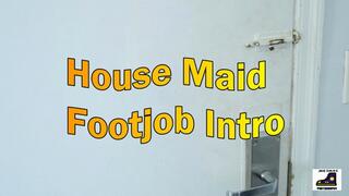 House Maid FootJob