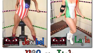 1261-Olympic Beatdowns - USA vs Italy - Stripdown Wrestling