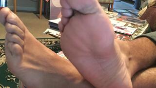Big James - Huge Soles - Part 02 Foot Rub Promp Sniffing
