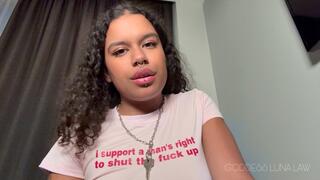 You're disgusting - brat humiliates you