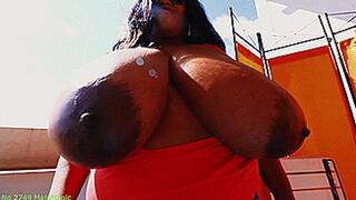 Maja meets Pam Part 235 - The Deep Cleavage Cutting with Busty Pam - Alternate Version (Clip No 2749 - wmv version)