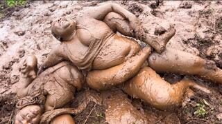 TOUGH MUD WRESTLING- super competitive