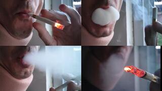 Smoking St Moritz menthol collar closeup IYF 150124 4K