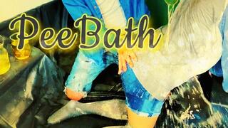 Showering in liters of piss 2 - Soaked in piss until they drip (artwork without audio)