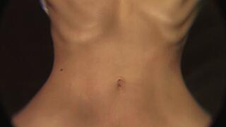 Closeup Oiling Belly Button & Play (mkv)