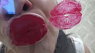 lpainted duck lips