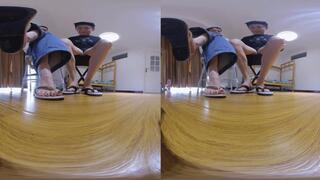 360VR180 degrees Tony XONGGAN Stinky Feet Stinky flip flops trudging pride