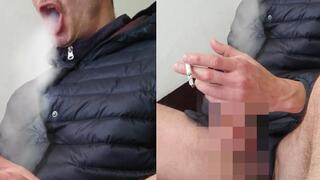 Smoking Muratti Red 100s masturbation Cum 210325