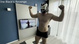 Ina is Challenged by The Power Lifter (First Part)