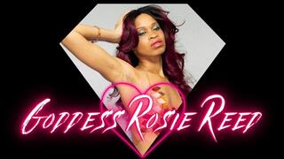 More Leg Worship- Ebony Femdom Goddess Rosie Reed Upskirt Tease And Leg Worship In High Heels And Short Jean Skirt- 1080p HD