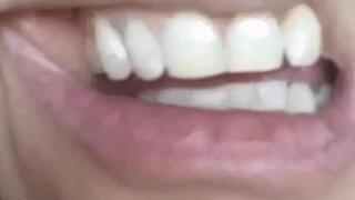 GENTLE FINGER BITING AND BRUSHING