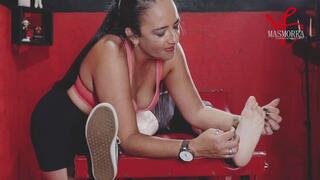 Encontrei Alice na academia e trouxe ela na Masmorra novamente pra me divertir