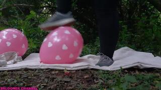 Pisando em balões na floresta 3