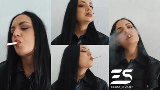 Hands free outdoor smoke