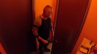 behind scene Cop Gina Arrest handcuffed a man