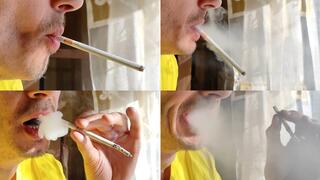 Smoking Eve 120s Extreme closeup 060325 4K