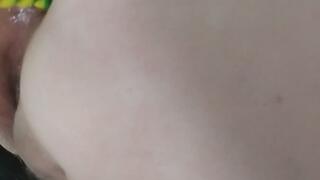 Ass fucked with a lollipop