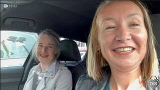 I had to FINGER MY PUSSY while she was driving!