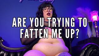 Are You Trying To Fatten Me Up?