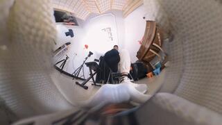 6K master Tony wraps the dwarf inside the sock and humiliates the squeeze 360VR