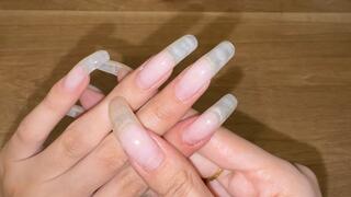 #238 - Long beautiful nail bed care