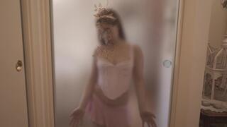 teasing you behind opaque glass