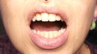 Greasy Half of Cornish Hen Gets Eaten By Hungry Mouth