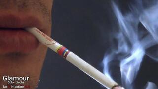 Smoking Glamour color blocks superslims side dark